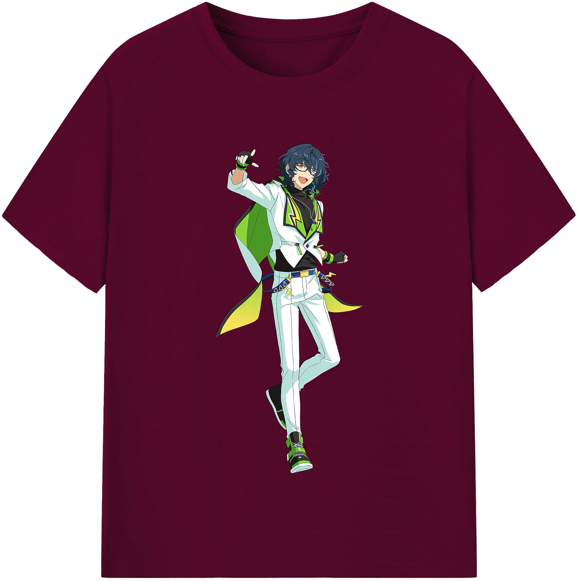 （画像用） あんさんぶるスターズ! Ensemble Stars レディースカジュアルプリントTシャツ（綿100％）